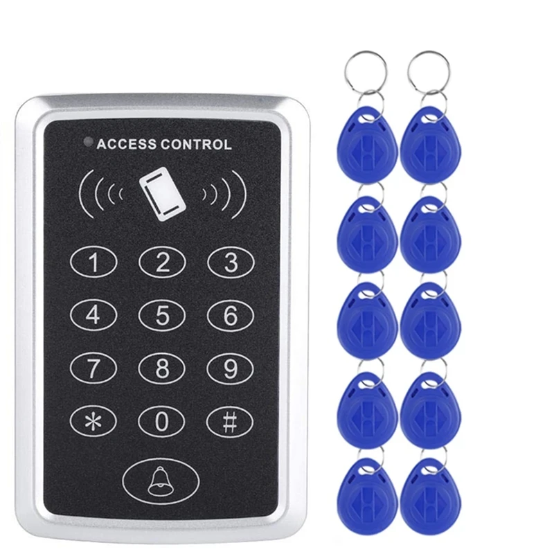 125 кГц RFID Клавиатура контроля доступа EM Считыватель карт EM Система контроля доступа к дверям Система открывания дверных замков Клавиатура