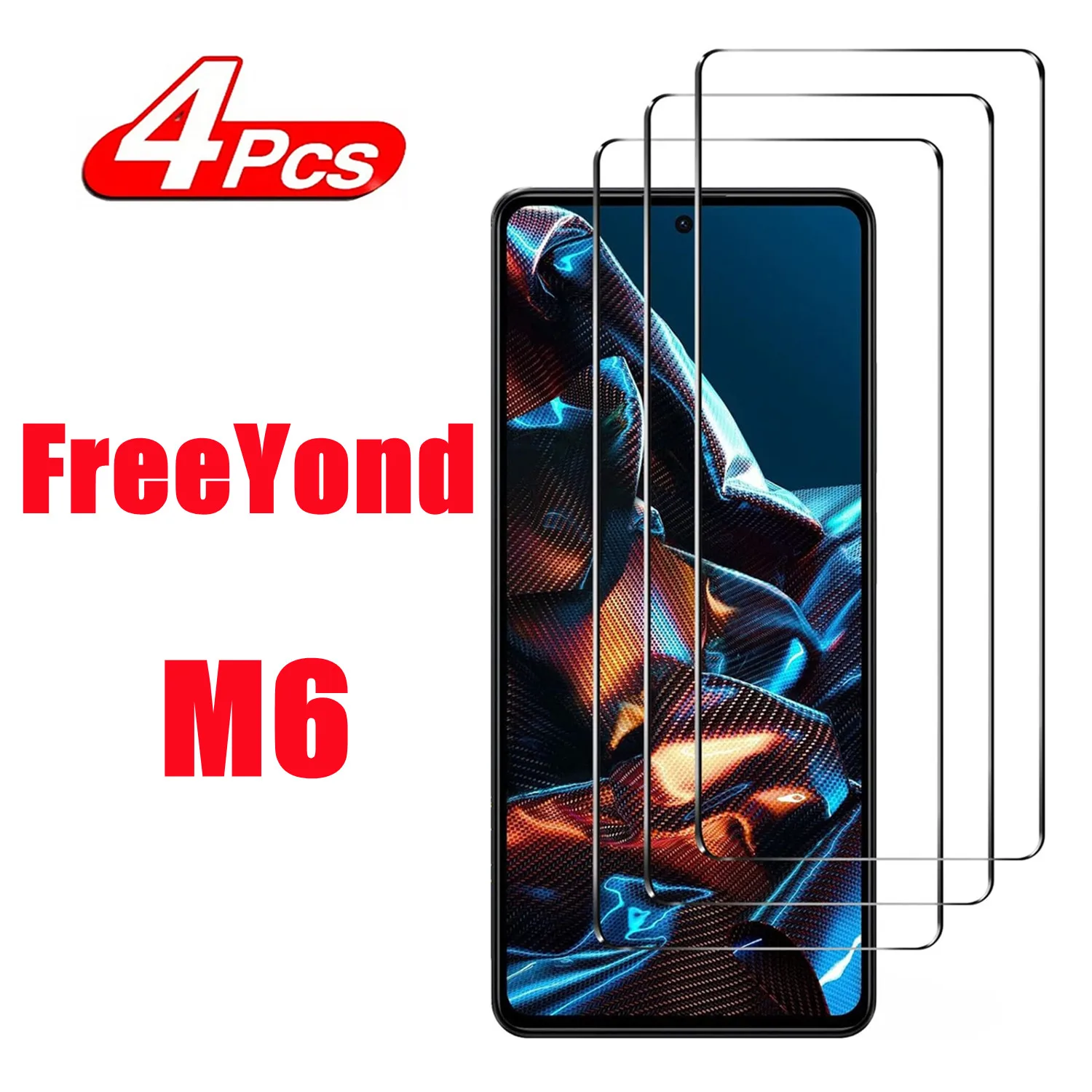2 / 4 шт. Для FreeYond M6 Закаленное стекло для FreeYond M6 Защитная пленка для экрана