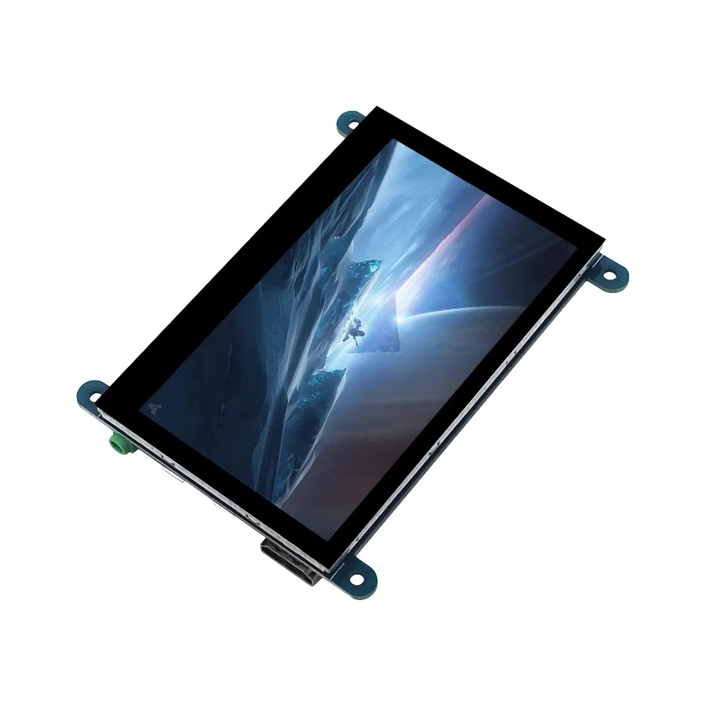 4,3-дюймовый малиновый пирог HDMI малиновый PI-дисплей LCD 3B / 4B USB емкостный сенсорный экран