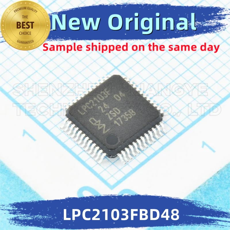 5 шт./лот LPC2103FBD48 LPC2103FBD48,151 Интегрированный чип 100% новый и оригинальный спецификация, соответствующий микроконтроллеру NXP
