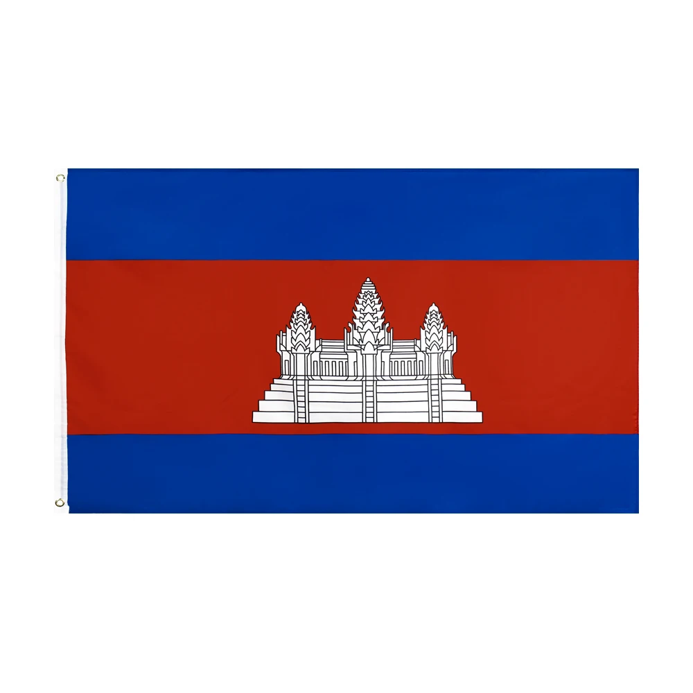 90x150 см Флаг Камбоджи Кампучии для украшения