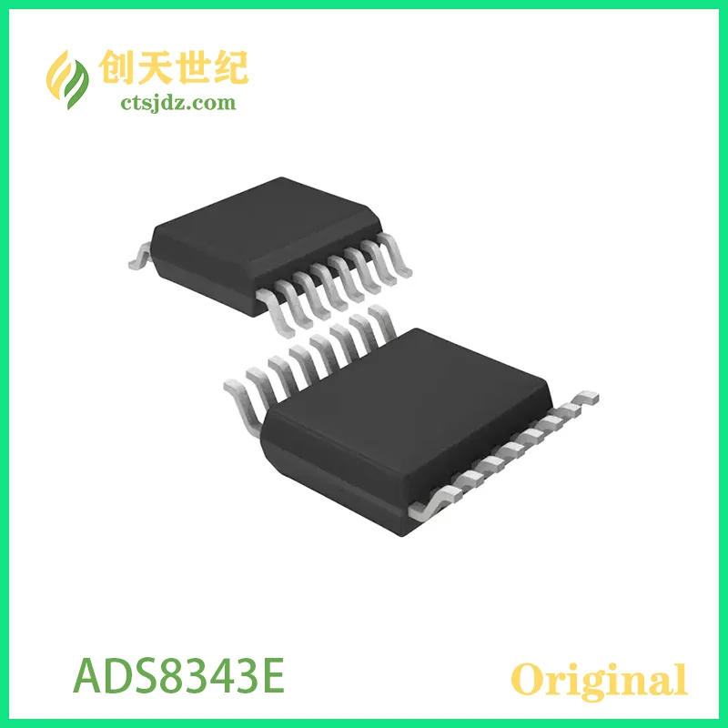 ADS8343E/2K5 Новый&оригинальный 16-битный аналого-цифровой преобразователь 2, 4 входа 1 последовательный сигнал