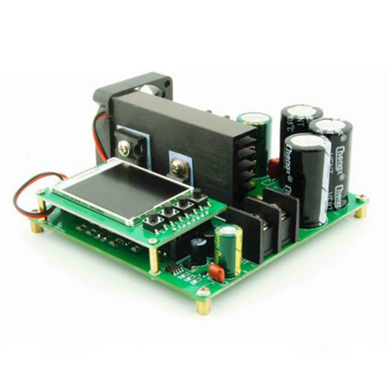 BST900W Светодиодный дисплей Преобразователь повышения Высокоточный преобразователь 9-60 В в 10-120 В постоянного тока Пошаговый модуль питания Регулятор