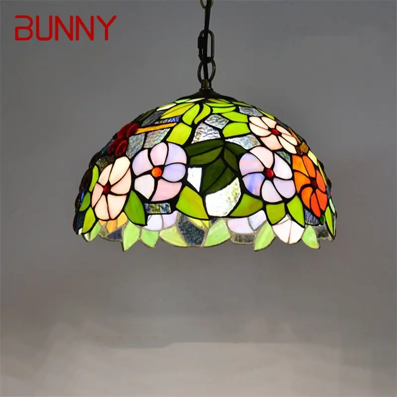 BUNNY Tiffany Подвесной светильник Современная светодиодная лампа Креативные светильники Декоративные для домашней столовой