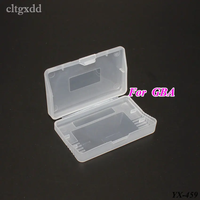 Cltgxdd пластиковая прозрачная коробка для хранения игровых карт FOR GBA защитный кронштейн гильзы