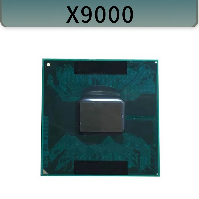 Core X9000 Процессор ноутбука Процессор 6 МБ кэш-памяти 2,8 ГГц Разъем для ноутбука P Поддержка чипсета PM65 HM65