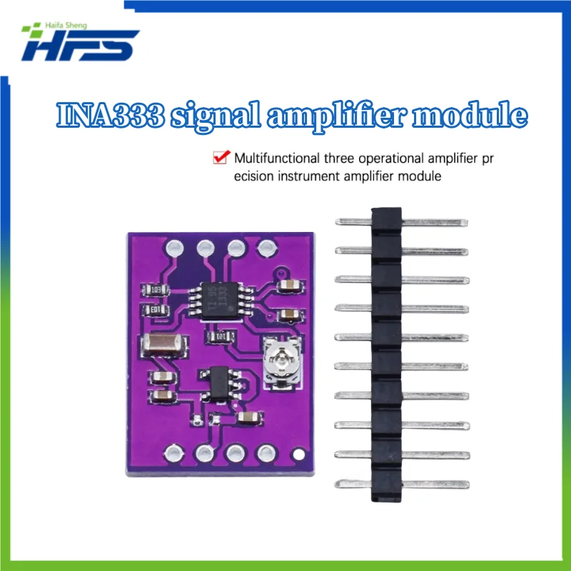 INA333 Многофункциональный модуль усилителя микросигналов человека с трехточным операционным усилителем