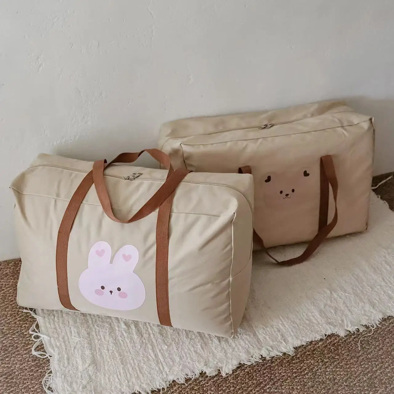 INS сумка для хранения большой емкости Сумка для хранения одеял для детского сада Водонепроницаемая сумка для перемещения багажа