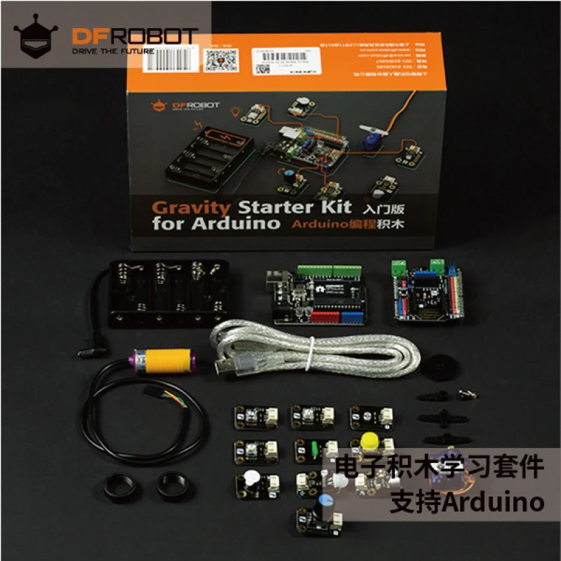 Maker Education Sensor Kit Arduino UNO R3 Вводное обучение Программирование Электронные строительные блоки