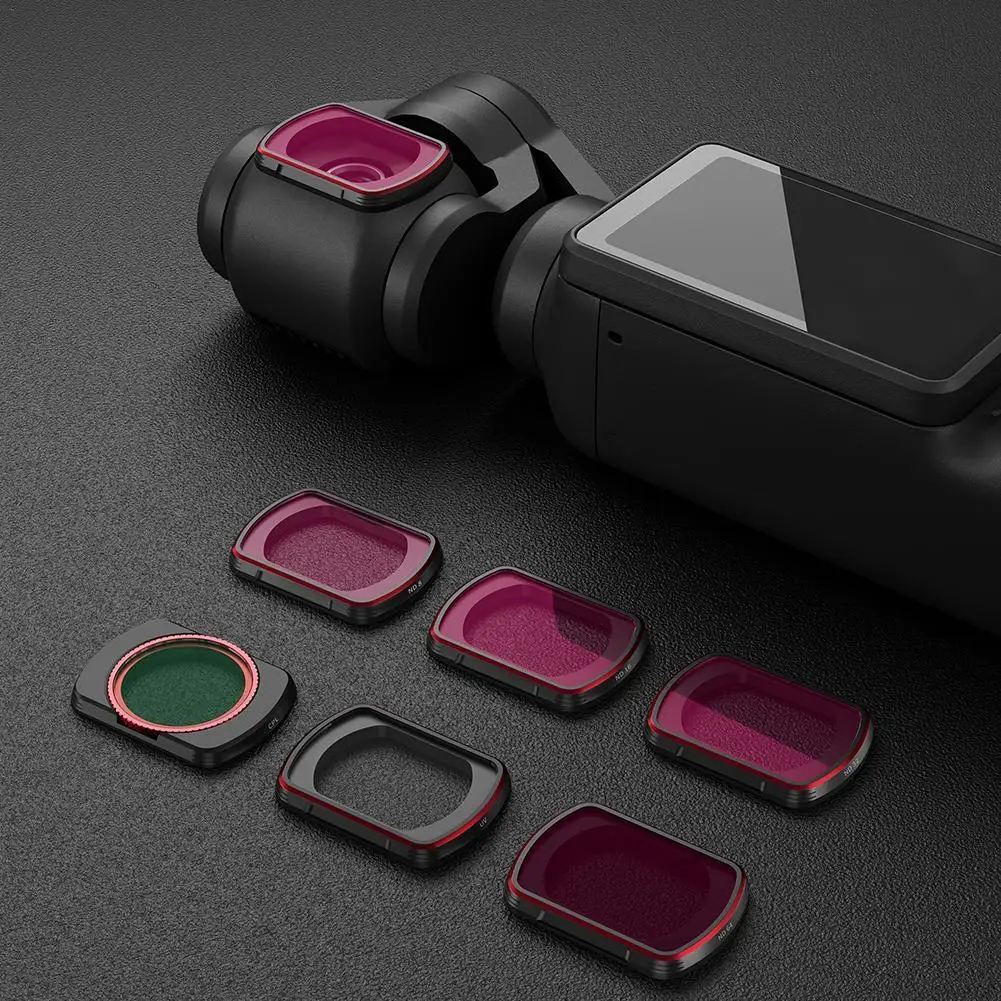 ND Набор фильтров для DJI OSMO Pocket 3Camera Filter Ручной стабилизатор Объектив камеры Набор Ночь Для Набор фильтров Аксессуары