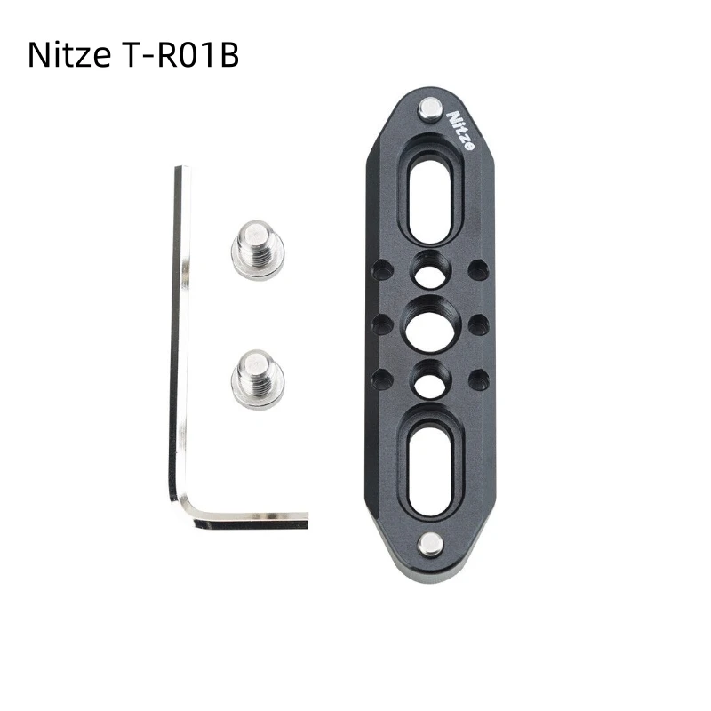 Nitze T-R01B Удлинитель НАТО Рельсовая пластина для DSLR Камера Верхняя ручка Красный Komodo