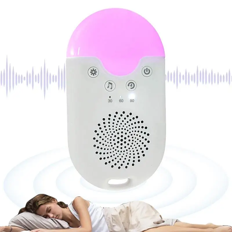 Sleep Sound Machines Пустышка с подсветкой белого шума с таймером Малыш Must Have For Activity Room Коляска Авто Гостиная