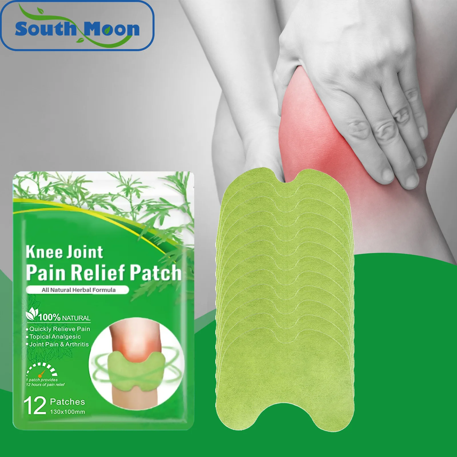 South Moon Паста для ухода за коленными суставами, теплый компресс для поясничных, коленных, шеевых и плечевых суставов для ухода за больными лихорадкой