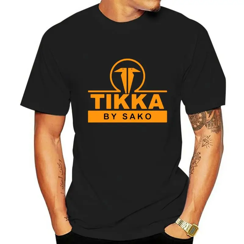 Tikka By SAKO T3 Дробовик Пистолет Черная футболка Футболка Размер S До 3XL Футболка Повседневная Принт Мода