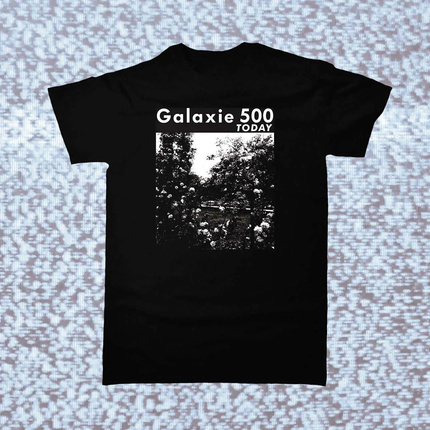 Vtg Galaxie 500 Today Тяжелый хлопок Черный Все размеры Рубашка унисекс C2256 с длинными рукавами