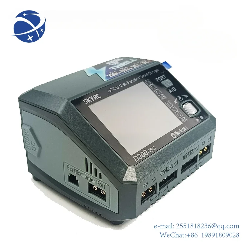 YYHC SkyRC D200neo Зарядное устройство SK-100196 800 Вт Lipo Зарядное устройство для балансировки батареи B Разрядник переменного / постоянного тока Многофункциональное интеллектуальное зарядное устройство переменного / постоянного тока