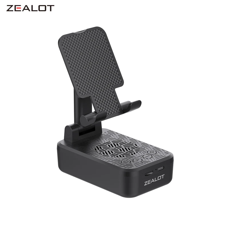 ZEALOT Z7 Мини Bluetooth-динамик Бытовой и складной держатель Портативные планшеты Телефоны Звуковая коробка Поддержка TF-карты