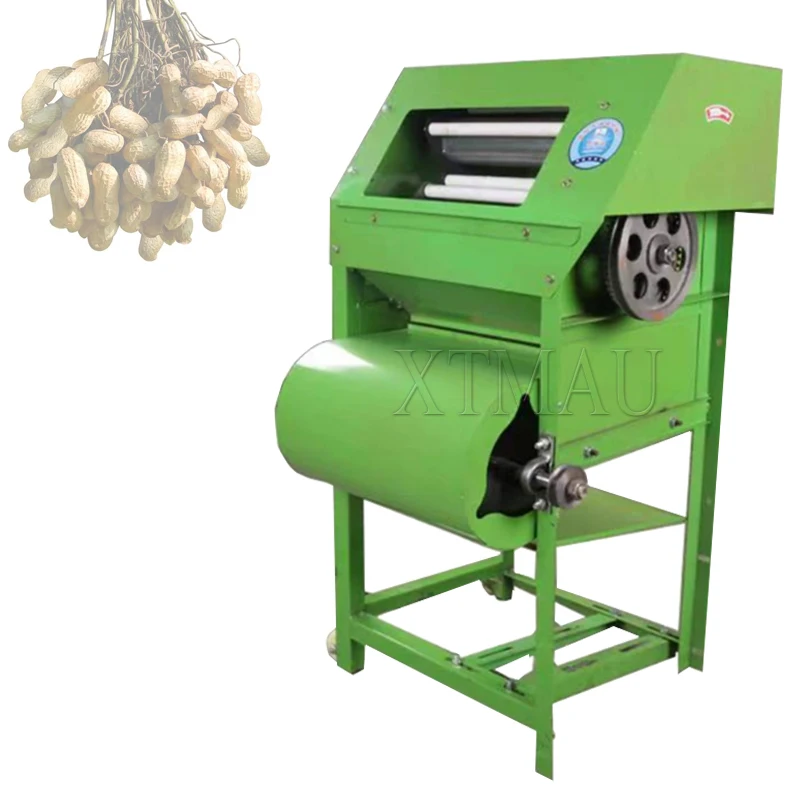Автоматический сборщик арахиса Электрическая молотилка для арахиса Комбайны для сбора урожая
