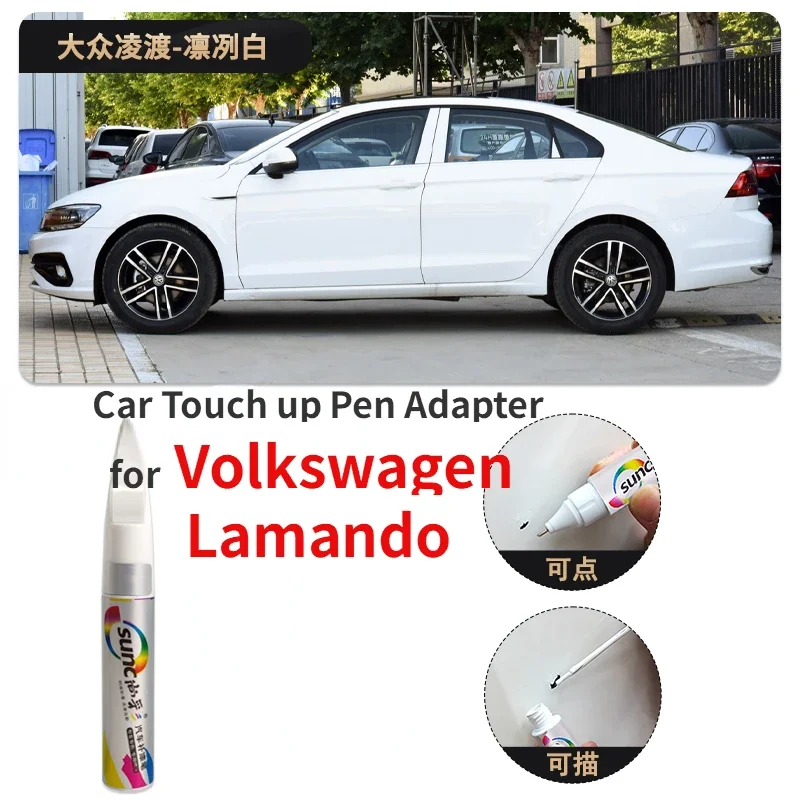 Автомобильный адаптер для ручки для ретуши для Volkswagen Lamando L Закрепитель краски Перец Дневной Перец Красный Lingdu Модификация Аксессуары Автомобиль