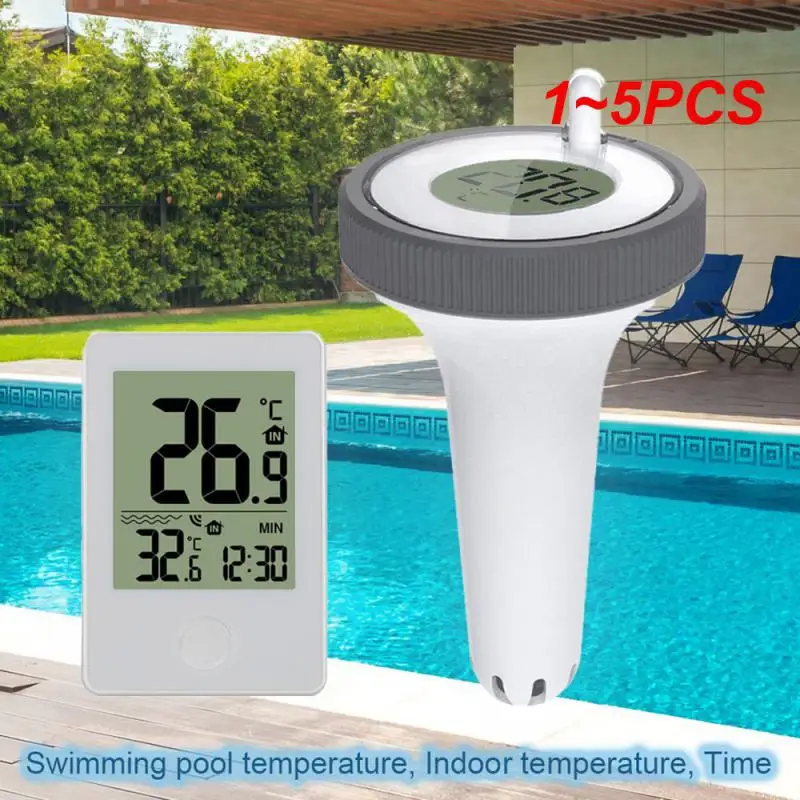 Беспроводной плавучий термометр для бассейна IBS-P01B Swim SPA Pond Tub Водонепроницаемый цифровой плавающий датчик температуры
