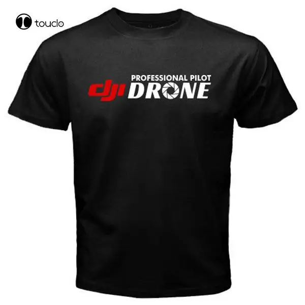 Горячая распродажа Профессиональный дрон-пилот Dji - Изготовленная на заказ футболка 100% Ctton Футболка Custom aldult Teen унисекс с цифровой печатью Футболка