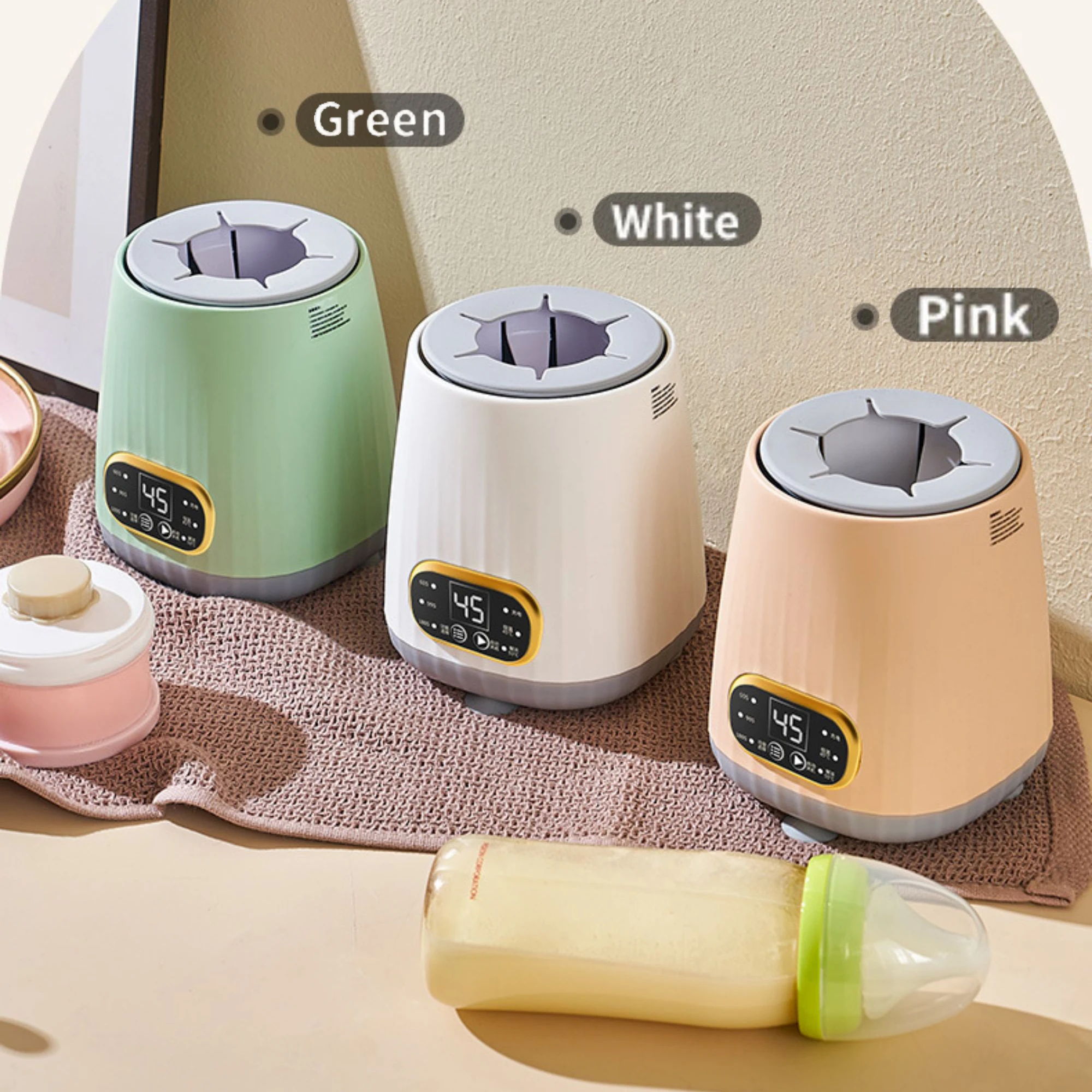 Детский интеллектуальный электрический шейкер для молока, автоматический термостат, заваривание, универсальный подогреватель молока, подогреватель молока