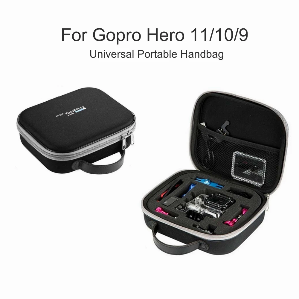 Для Gopro Hero 11 EVA Портативная сумка для Gopro Hero 11/10/9 Универсальная сумка для хранения для спортивной камеры Аксессуары