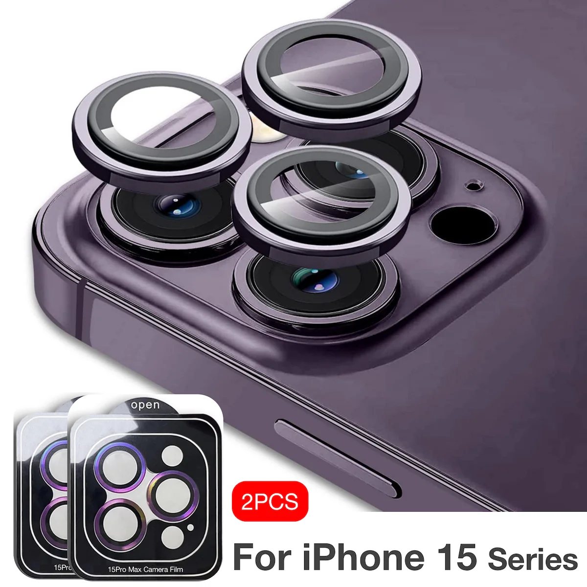 ДЛЯ IPHONE15 PLUS iPhone 15 Pro Max Stealth Камера резистивная пленка Защитите фотографию ведио запись сделать снимок резистивная пленка