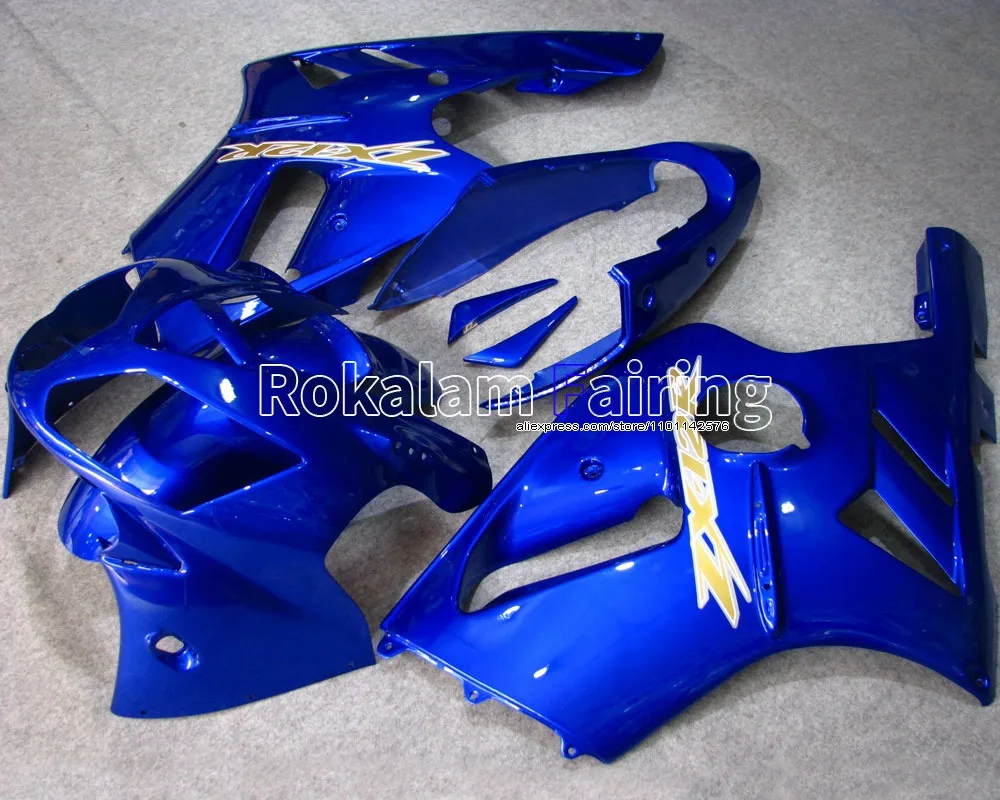 Для Kawasaki ZX-12R Ninja Gloss Blue Обтекатели 2002 2003 2004 ZX12R 02-04 ZX 12R Обвес спортбайка (литье под давлением)