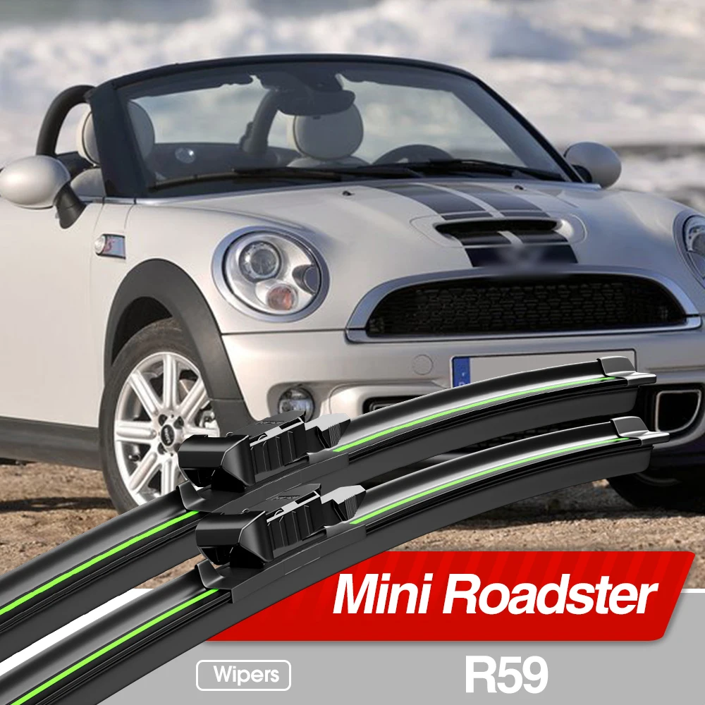 для Mini Roadster R59 2012-2015 Щетки стеклоочистителя переднего стекла 2шт Аксессуары для окон лобового стекла 2013 2014