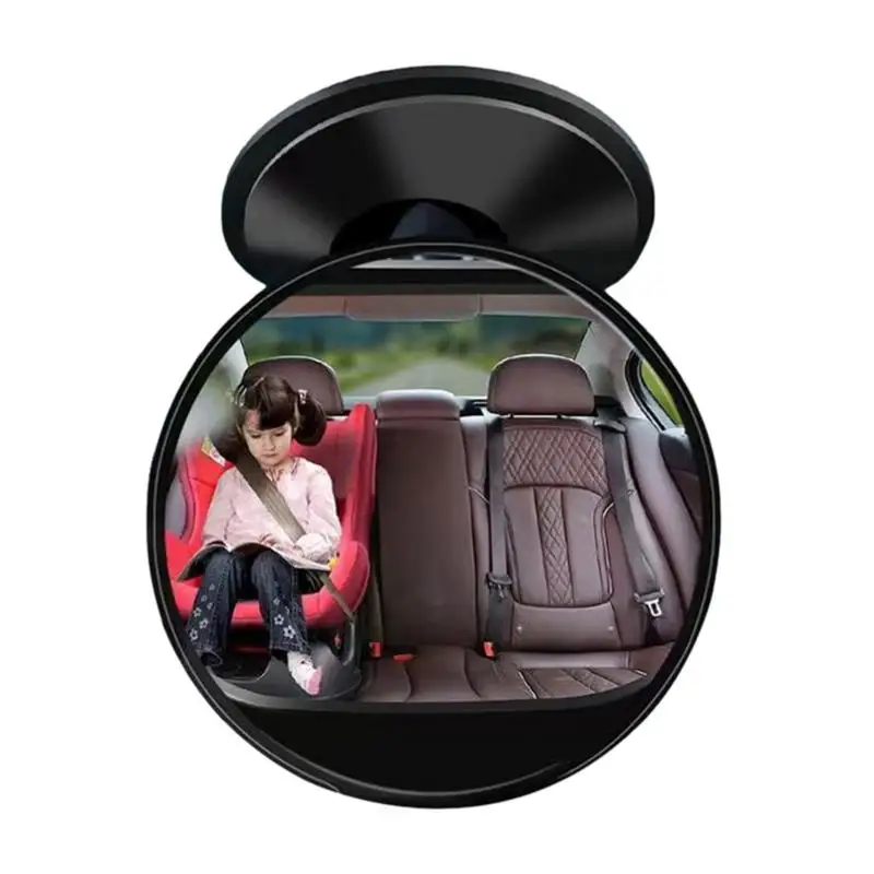 Зеркало безопасности автокресла Детское автомобильное зеркало на присоске Регулируемая присоска Детская автомобильная зеркало на заднем сиденье Задний вид Младенец спереди лицом