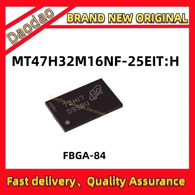 качество Совершенно новый MT47H32M16NF-25EIT: H микрон D9SBV память 128 млн частиц DDR2 чип памяти IC Chip FBGA-84