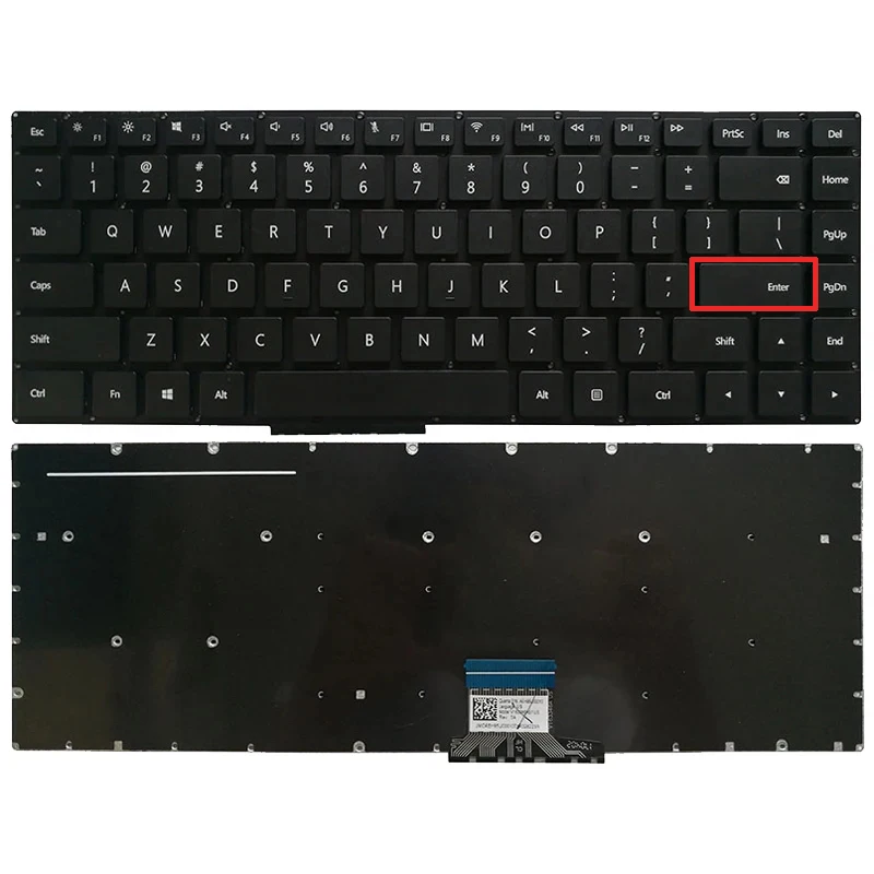 Клавиатура ноутбука США ДЛЯ HHUAWEI MateBook D MRC-W60 MRC-W50 MRC-W10