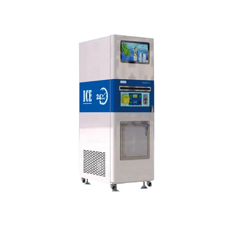  Коммерческий насыпной пакет для кубиков льда Торговый автомат Льдогенератор Поставщик для 24-часового обслуживания