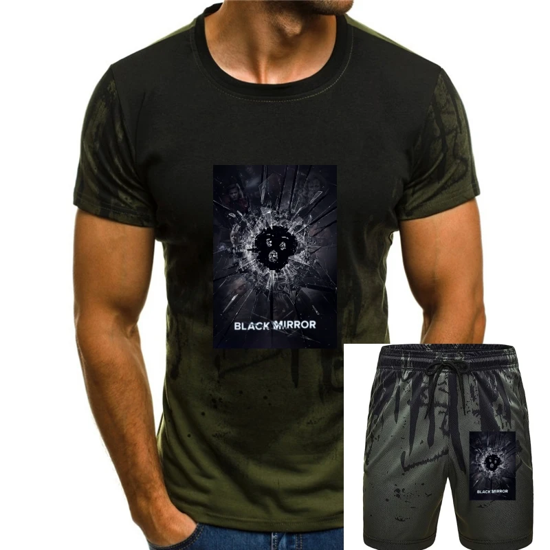 Мужская футболка Black Mirror Tv Series Футболка Женская футболка