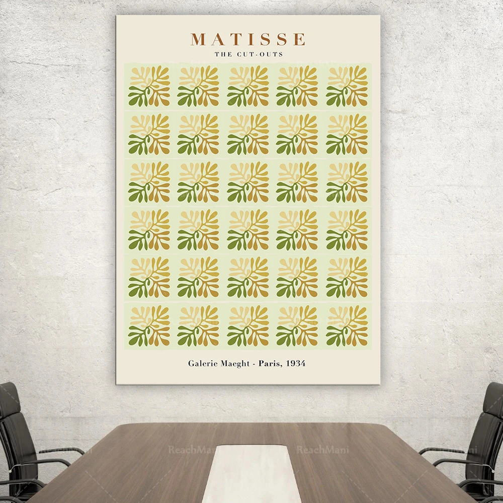Настенное искусство Матисса для печати, Анри Матисс, Плакат выставки Матисса, Ремейк Матисса