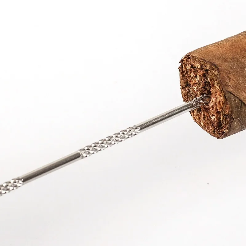  Портативная ручка в форме ручки из нержавеющей стали Сигара Draw Enhancer Инструмент Иглодержатель Аксессуары для сигар