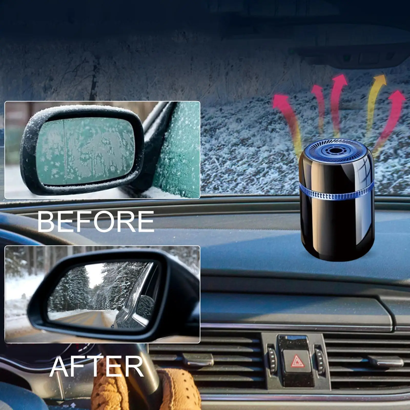 Прибор для противообледенительной обработки автомобиля заменяет долговечный высокоэффективный автомобильный реагент для таяния снега для лобового стекла автомобиля спальня дома