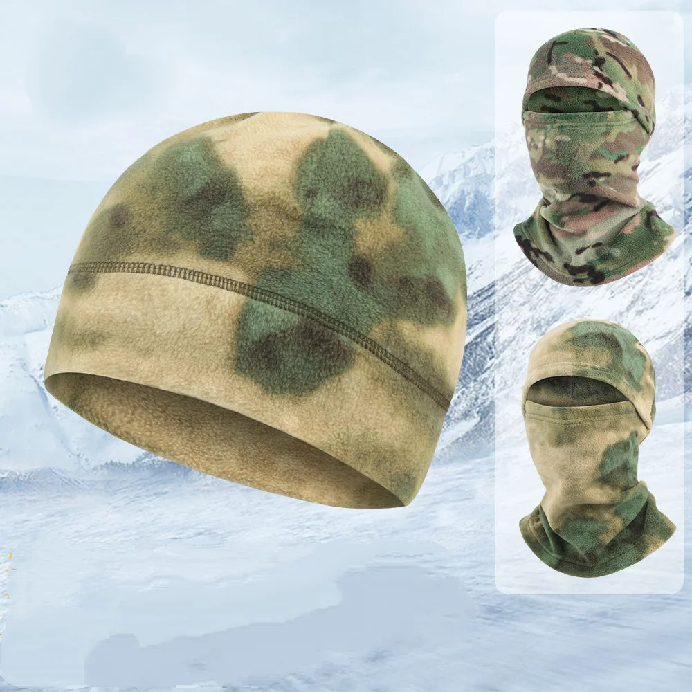 Российская осенне-зимняя тактическая флисовая шапка, ветро- и морозозащитная шапка, горнолыжный шарф и маска ATFG