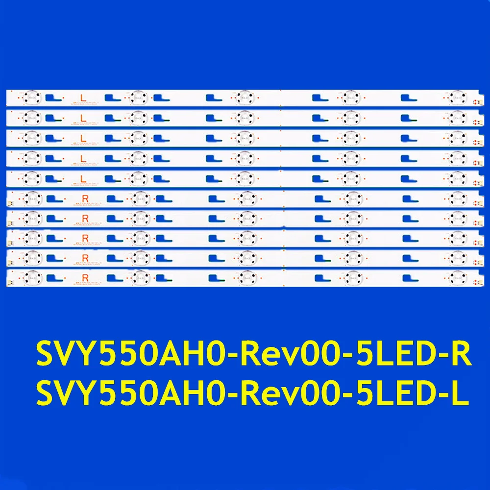 Светодиодная лента для KD-55X700D KD-55X8005C KD-55X8000C KD-55X7066D KD-55X7000D KD-55XD7005 SYV5544 LSY550FN01 SVY550AH0-Rev00-5LED-R L