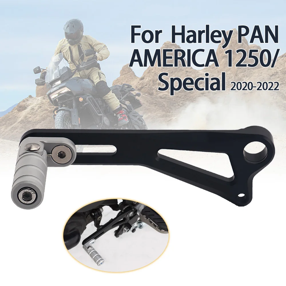  Складной алюминиевый складной рычаг переключения передач Рычаг переключения передач подходит для мотоцикла PAN AMERICA 1250 1250S Pan America 1250 2020 2021