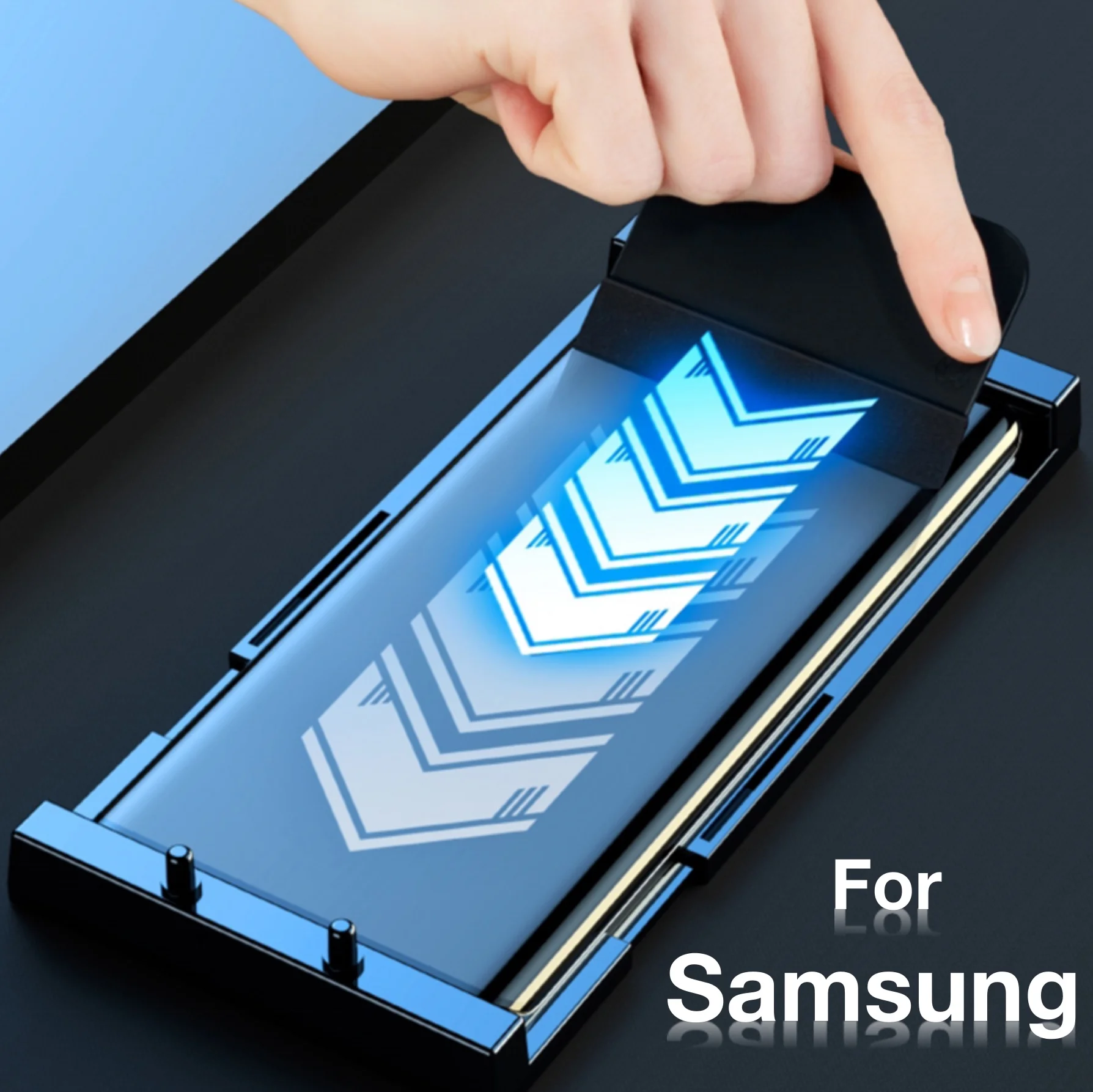 Стекло для Samsung S23 Galaxy S22 Ultra PLUS S21 S20 S10 S9 Взрывозащищенная защитная пленка для экрана с установочным комплектом