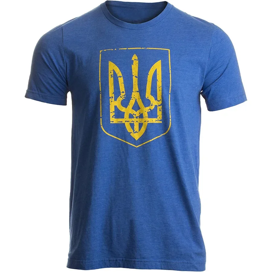 Украина Украинская футболка из 100% хлопка Мужской подарок для мальчика Ultra