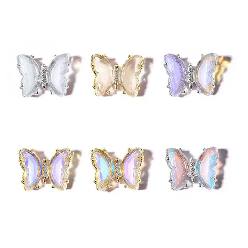 Элегантные декоративные драгоценные камни для ногтей Ослепительный сияющий Роскошный нейл-арт Сверкающий Модные драгоценности с высоким рейтингом Долговечный Фантазийный шик