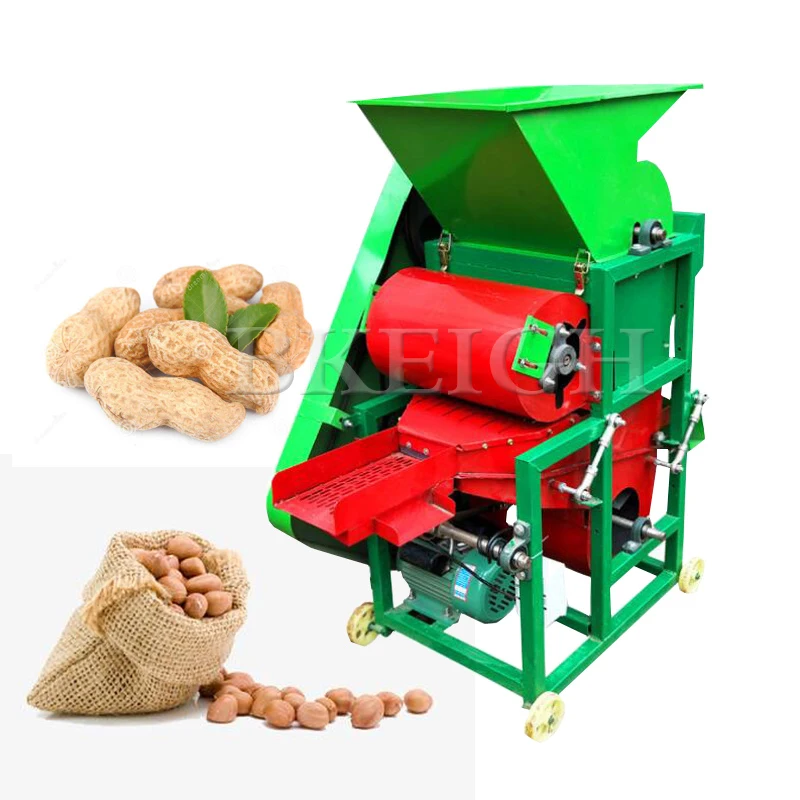 Электрический высококачественный промышленный автоматический шелушитель арахиса Коммерческий очиститель арахиса