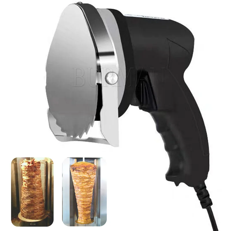 Электрический нож для шашлыка Ручной Барбекю Гироскоп Машина для резки барбекю Турецкий коммерческий электрический нож для жареного мяса